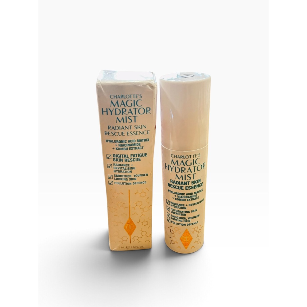 Charlotte Tilbury Magic Hydrator Mist Radiant Skin Rescue Essence 75 ml 2.5 Oz